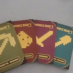 All 4 minecraft handbooks
